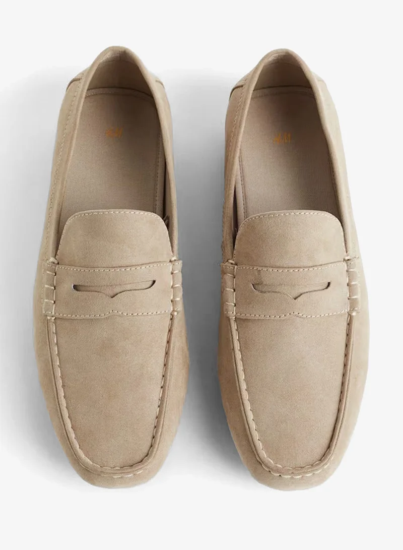 H&M Imitation Suede Driving Shoes